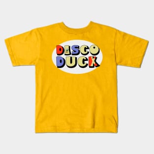 Disco Duck Kids T-Shirt